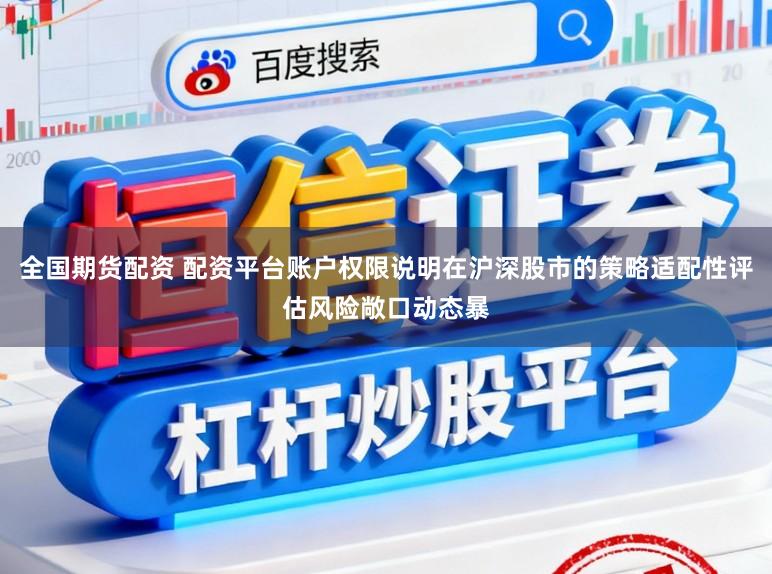 全国期货配资 配资平台账户权限说明在沪深股市的策略适配性评估风险敞口动态暴